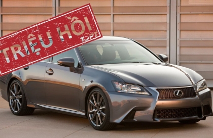 Triệu hồi Lexus GS và RC tại Việt Nam do nguy cơ rò rỉ nhiên liệu